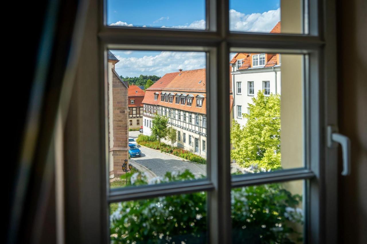 Hotel Reussischer Hof Schmölln Exteriör bild