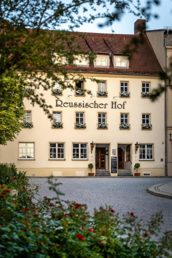 Hotel Reussischer Hof Schmölln Exteriör bild