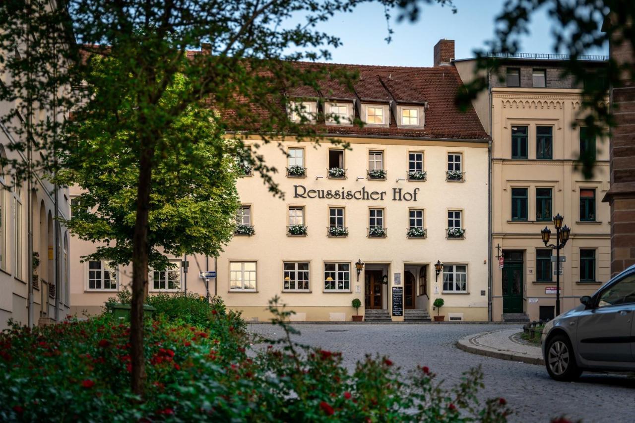 Hotel Reussischer Hof Schmölln Exteriör bild