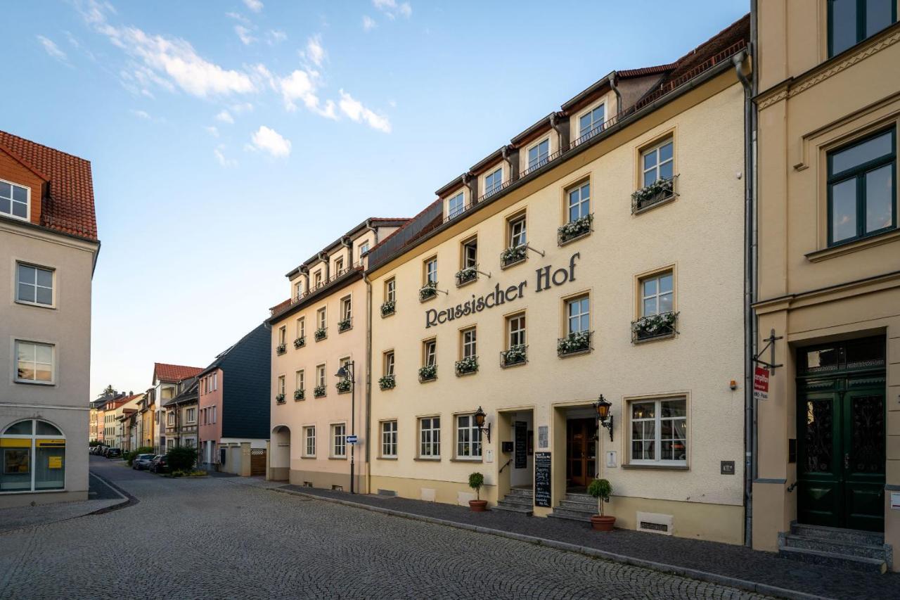 Hotel Reussischer Hof Schmölln Exteriör bild