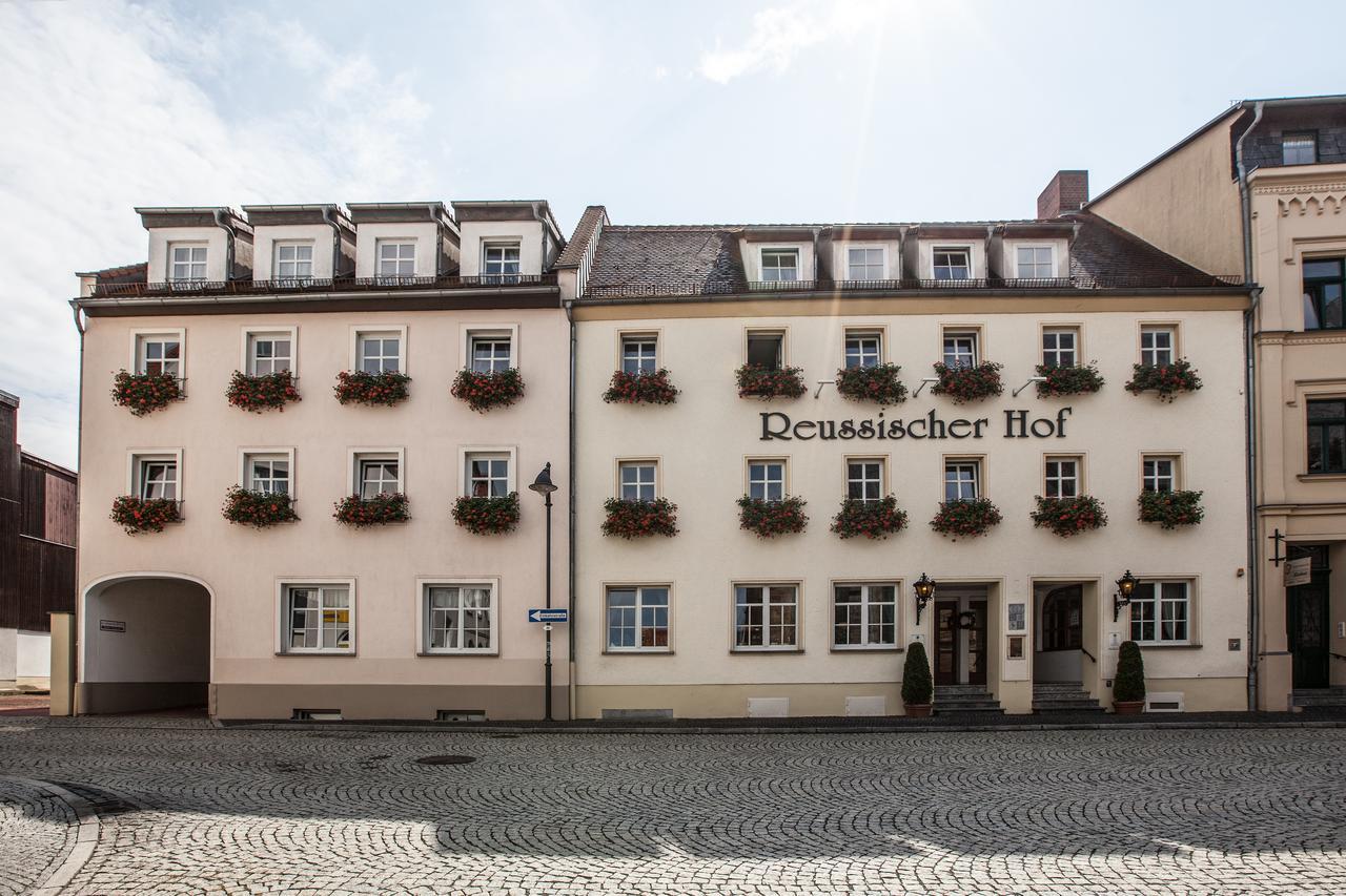 Hotel Reussischer Hof Schmölln Exteriör bild