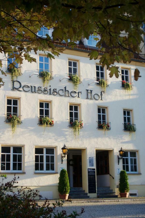 Hotel Reussischer Hof Schmölln Exteriör bild
